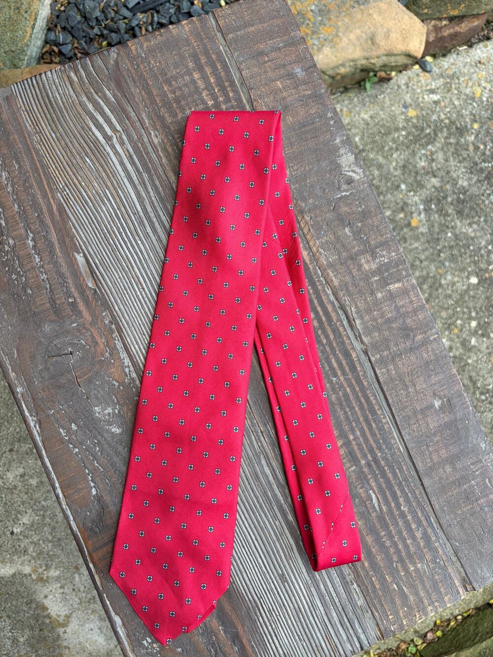 VTG Brook Brothers Silk Tie Red